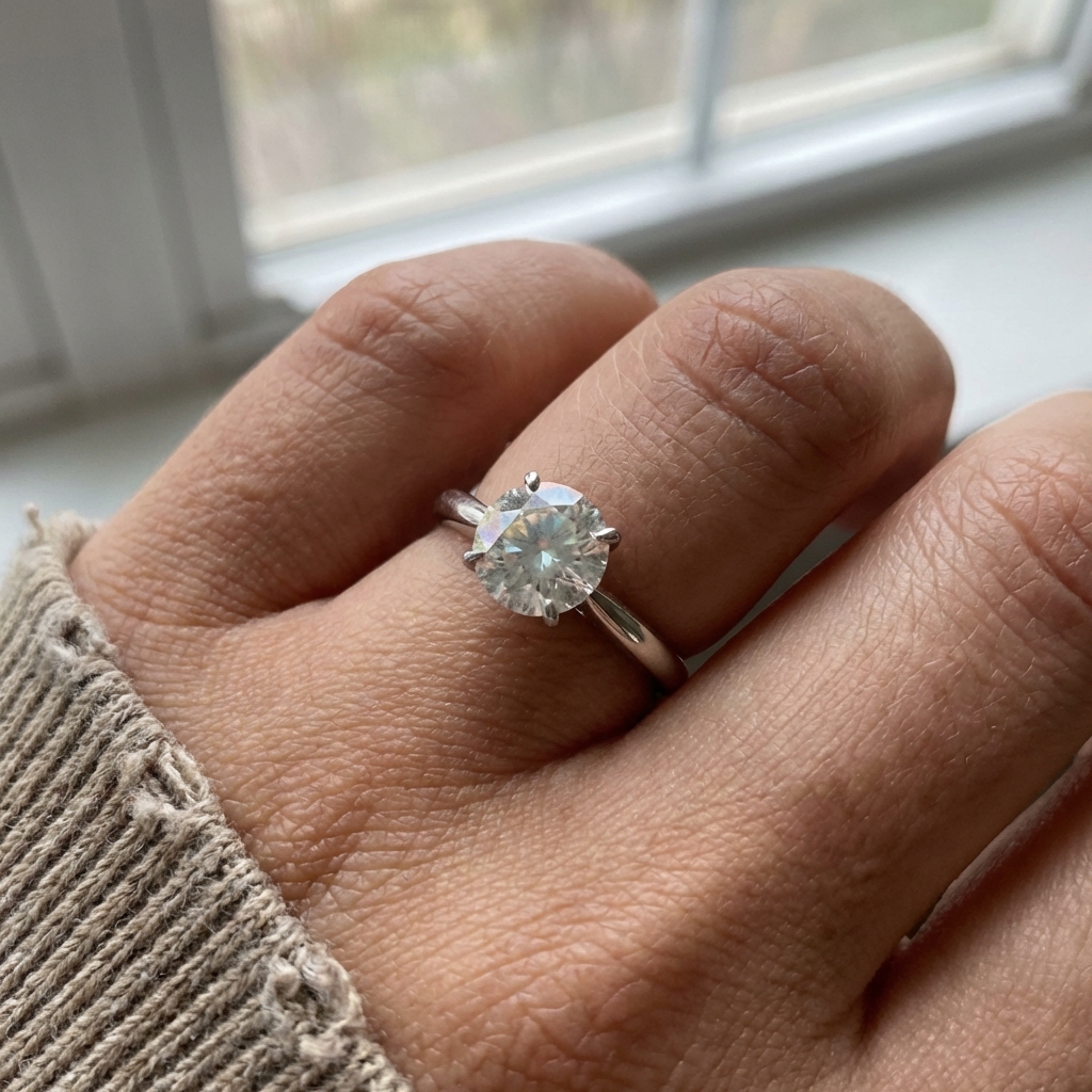 Ring covered with dirt