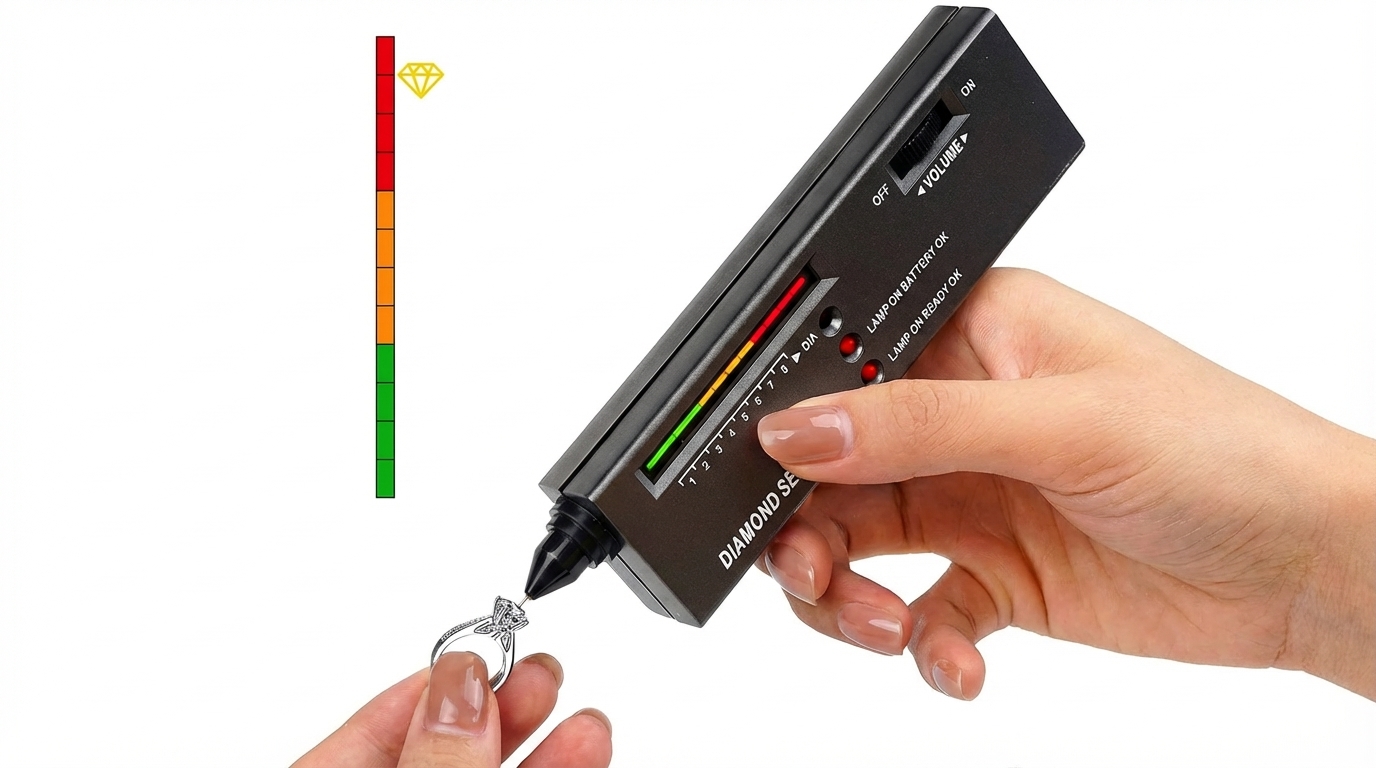 dual thermal and electrical conductivity tester pen