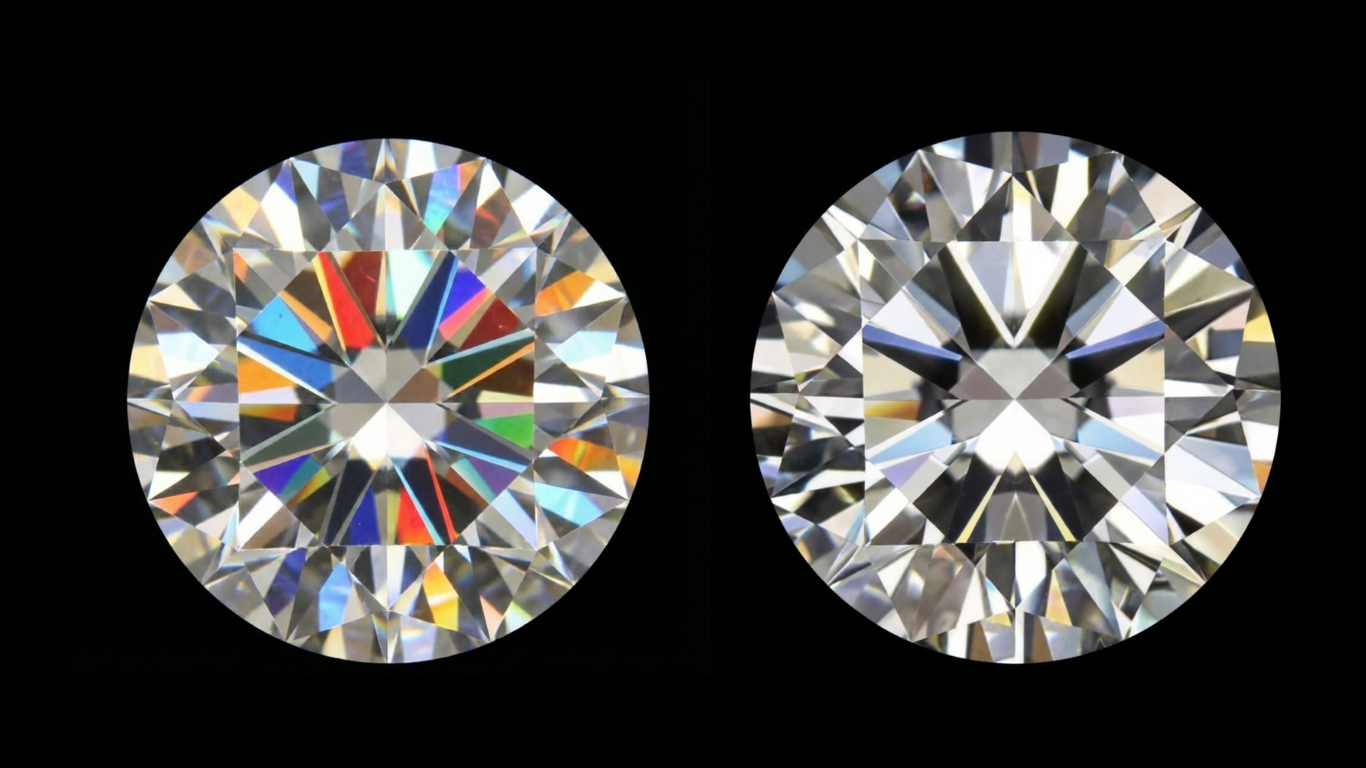 Moissanite vs Diamond