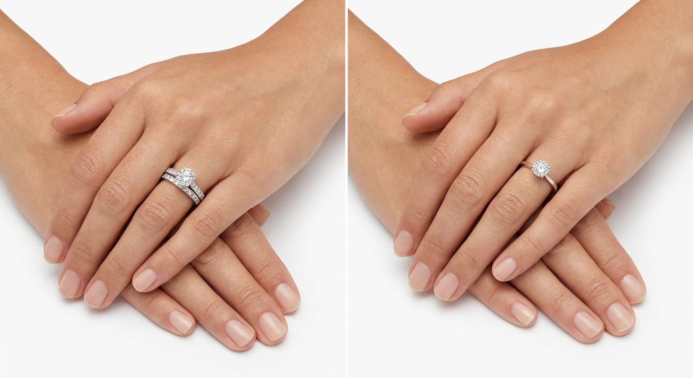 Two rings vs one ring comparison