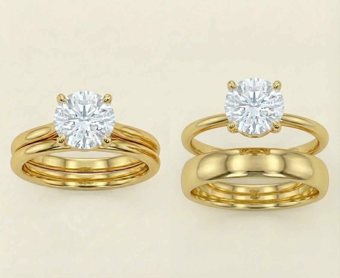 Wedding band size missmatch